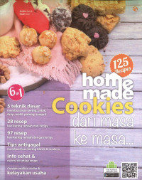 125 Recipes Home Made Cookies