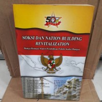 Soksi Dan Nation Building Revitalization