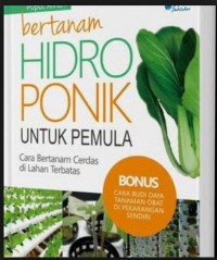 Bertanam Hidroponik Untuk Pemula