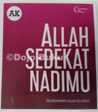 Allah Sedekah Nadimu