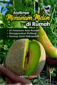 Asyiknya Menanam Melon di Rumah