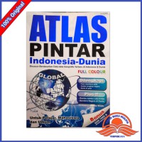 Atlas Pintar Indonesia-Dunia Disusun Berdasarkan Data-Data Geografis Terbaru di Indonesia & Dunia