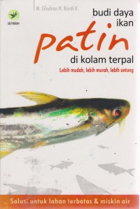 Budi Daya Ikan Patin di Kolam