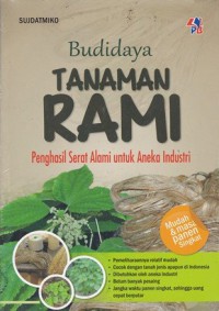 Budidaya Tanaman Rami