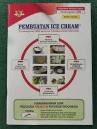 Buku Vokasi : Pembuatan Ice Cream