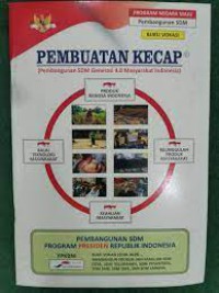 Buku Vokasi : Pembuatan Kecap