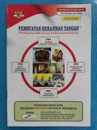 Buku Vokasi : Pembuatan Kerajinan Tangan