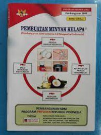 Buku Vokasi : Pembuatan Minyak Kelapa