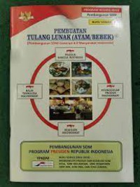 Buku Vokasi : Pembuatan Tulang Lunak (Ayam/Bebek)