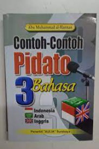 Contoh-contoh Pidato 3 Bahasa