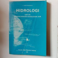 Hidrologi Untuk Perencanaan Bangunan Air