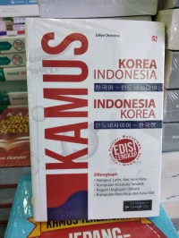 Kamus korea indoesia indonesia korea