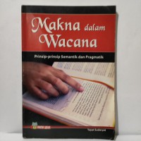 Makna Dalam Wacana