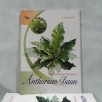 Penanaman dan Perawatan Anthurium Daun