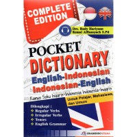 Pocket Dictionary English-Indonesia Indonesia-English