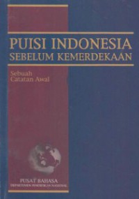 Puisi Indonesia Sebelum Indonesia