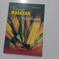 Resep Masakan Sederhana Masa Kini