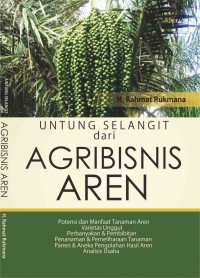 Untung Selangit dari Agribisnis Aren