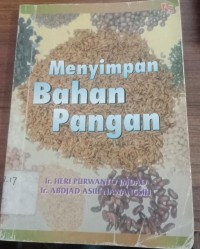 Menyimpan Bahan Pangan