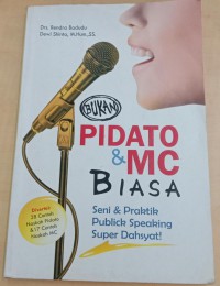 Bukan Pidato & MC Biasa