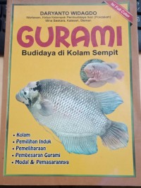 Gurami Budidaya di Kolam Sempit