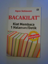 Bacakilat: Kiat Membaca 1 Halaman/Detik