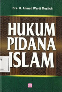 Hukum Pidana Islam