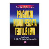 Pengantar Hukum Perdata Tertulis