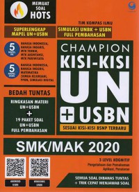 Champion Kisi-kisi UN+USBN SMK/MAK 2020