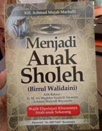 Menjadi Anak Sholeh