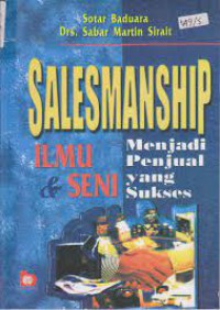 Salesmanship Ilmu dan Seni